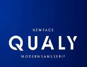 Qualy Sans Serif font