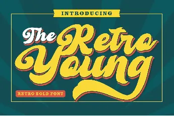 Retro Young font