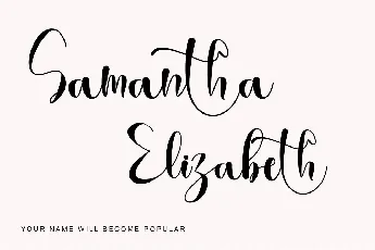 Brithany Modern - Personal Use font