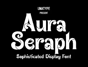 Aura Seraph font