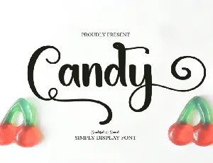 Candy Script Typeface font