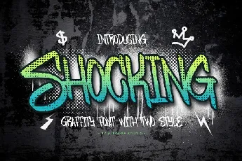 Shocking Script font