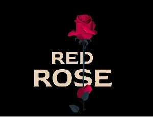 Red Rose Pro Serif font