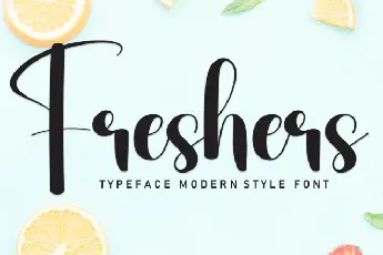 Freshers Script font