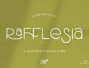 Rafflesia font