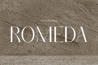 ROMEDA font