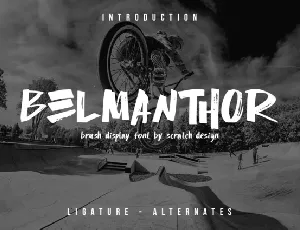 Belmanthor font