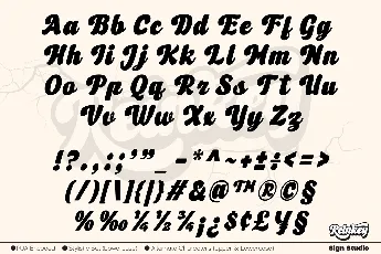 Reinkey font