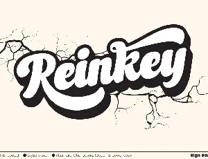 Reinkey font