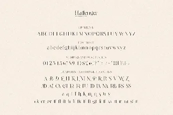 Hallenger font