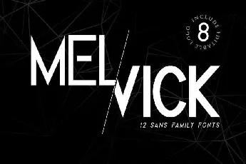 Melvick Family Free font