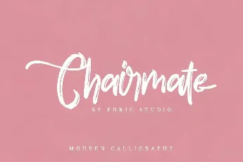 Chairmate Demo font