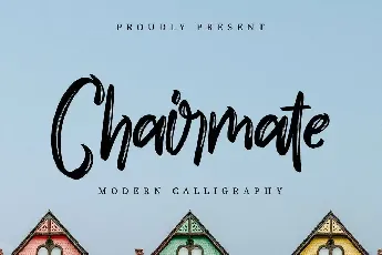 Chairmate Demo font