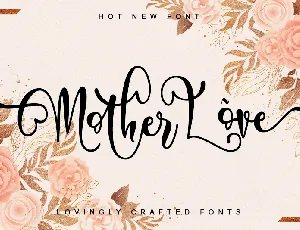 Mother Love font