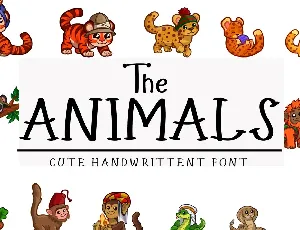 The Animals font