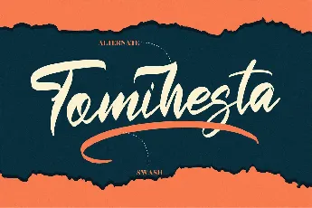 Tomihesta font