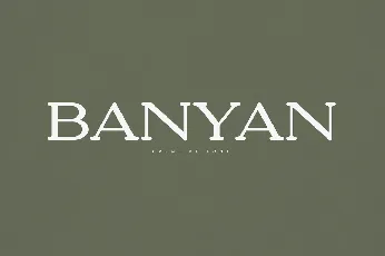 Banyan font