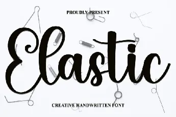 Elastic font