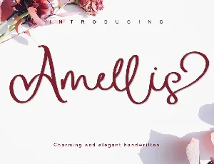 Amellis font