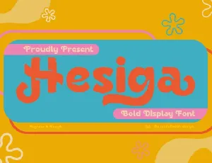 Hesiga font