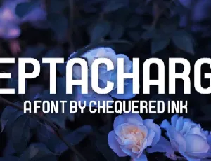 Septacharge Sans Serif font