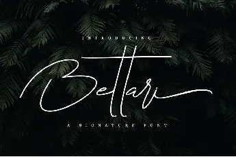 Bettari font