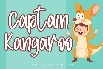 Captain Kangaroo - Personal Use font
