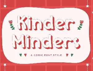 Kinder Minders font