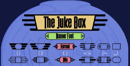 The Juke Box font