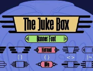 The Juke Box font