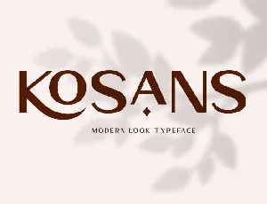 Kosans font