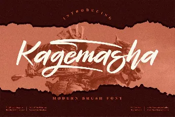 Kagemasha font