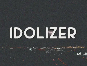 Idolizer font