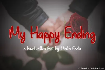 My Happy Ending font