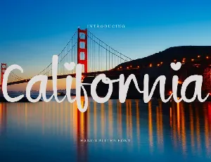 California font