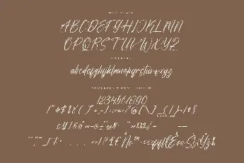 Qenithamy Blainora DEMO VERSION font