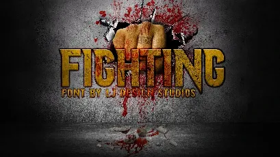 Fighting font