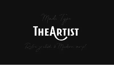 TheArtist Duo Free font