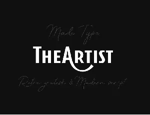 TheArtist Duo Free font