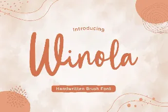 Winola Free Trial font