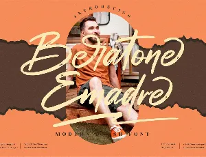 Beratone Emadre font