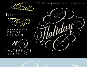 Thei Personal Use font