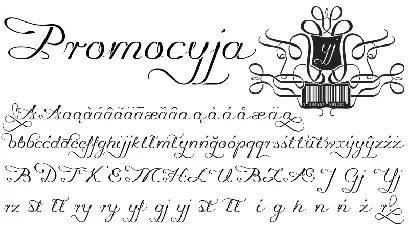 Promocyja font