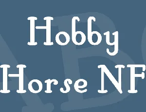 Hobby Horse NF font