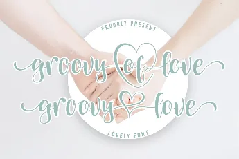 Groovy of love font