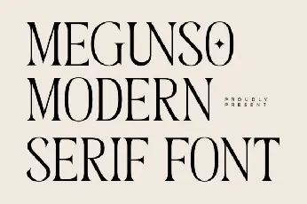 Megunso font