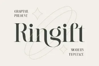 Ringift font