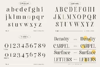 Ringift font