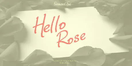 Rosewind font