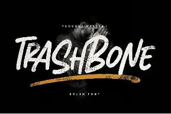 Trashbone font